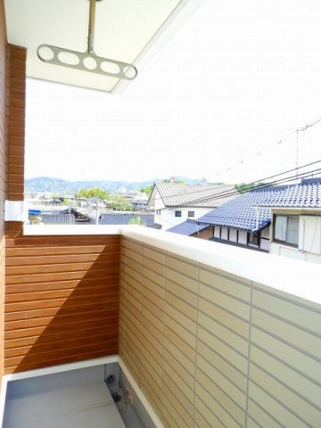 シャンドールⅡのバルコニー|陽当たり良好なバルコニーです