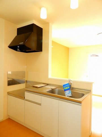 シャンドールⅡのキッチン|お料理しやすいキッチンです