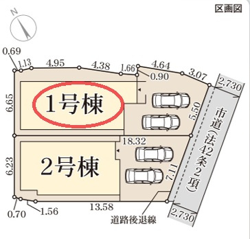 【区画図】 | リーブルガーデン岸和田市並松町５期 | 区画図