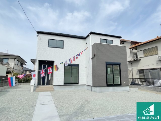 神戸市西区桜が丘中町　第2期　新築一戸建ての外観|お客様に長く安心して住んでいだだける事にこだわった家づくり！住んでからのアフターサービスにもしっかりと取り組んでいます！