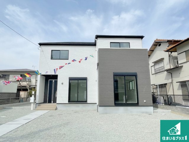 神戸市西区桜が丘中町　第2期　新築一戸建ての外観|お客様に長く安心して住んでいだだける事にこだわった家づくり！住んでからのアフターサービスにもしっかりと取り組んでいます！