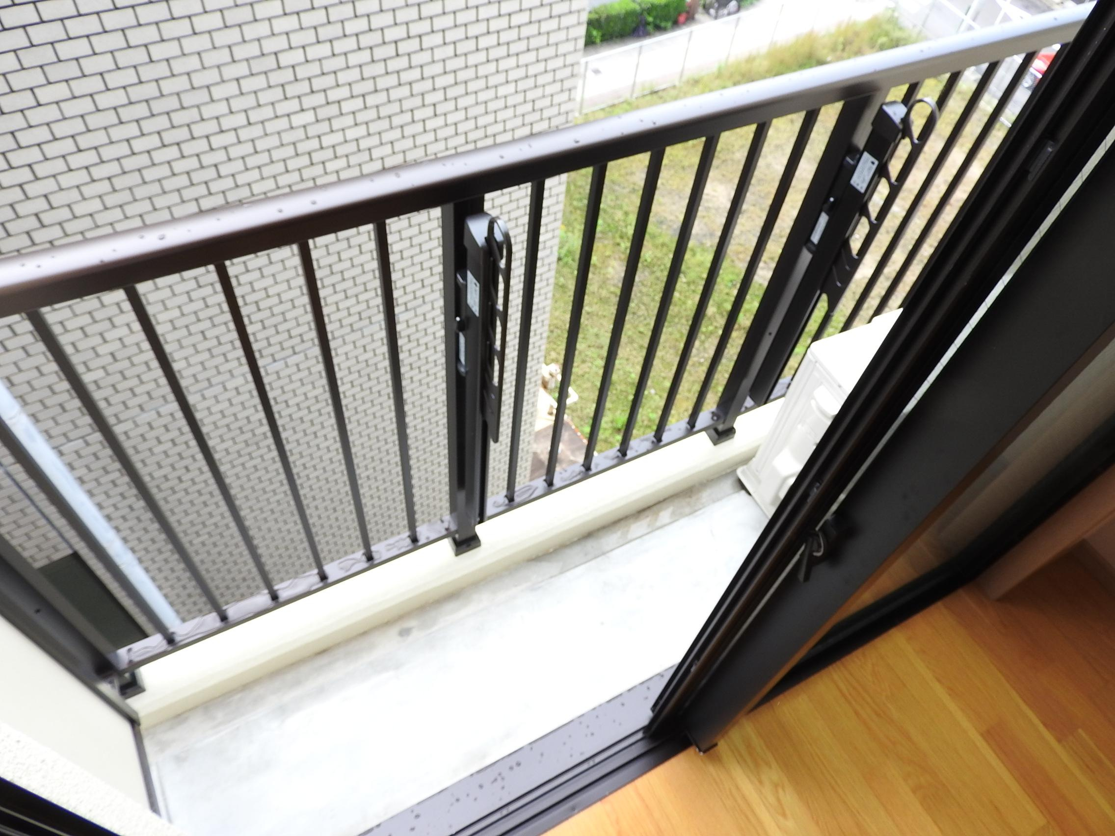 デ・クメール宝町のバルコニー