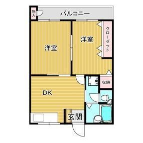 シャルマンコーポの間取り