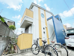 名古屋市瑞穂区井戸田町１丁目の一棟アパートの外観