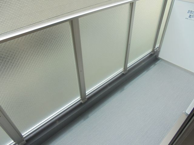 N-stage本八幡のバルコニー