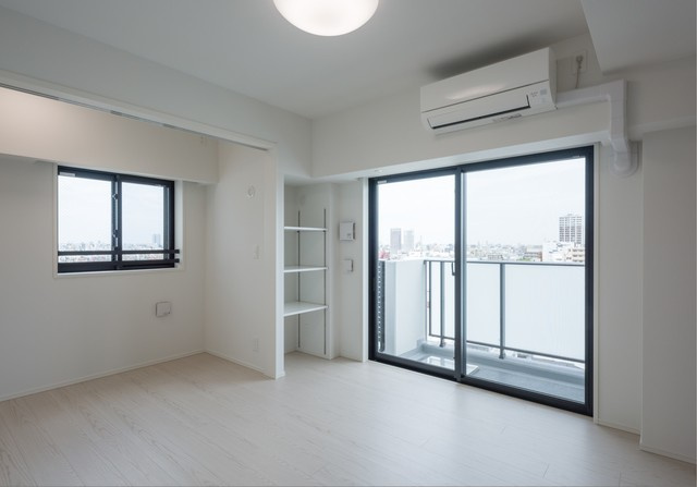 アーバネックス西新宿Ⅱの居間・リビング|※写真は同タイプ住戸です。