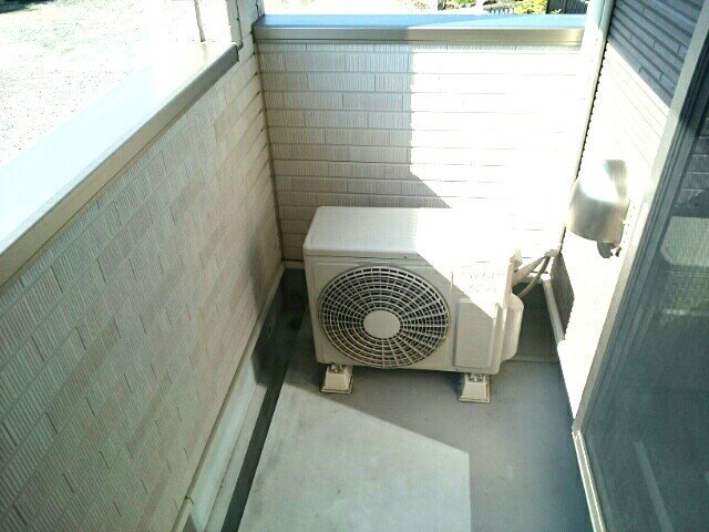 エクセランⅥのバルコニー