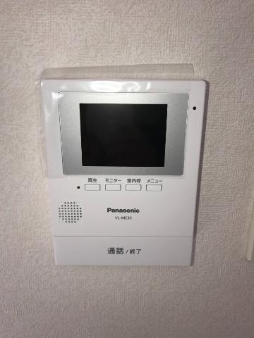 ウィング富士Ｂのセキュリティ|カメラ付インターホン