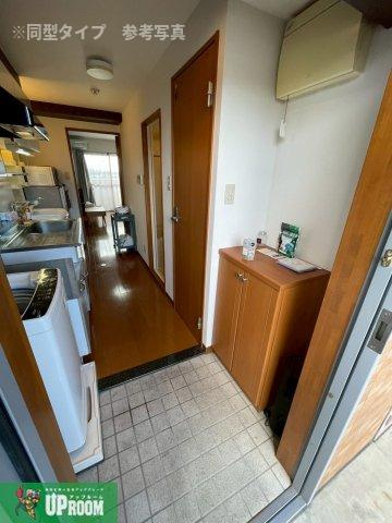 シンフォニー東新町の玄関