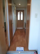 アジュールⅠの玄関