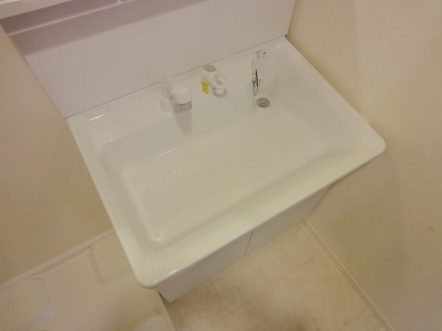 パラドール宝塚の洗面所|広い洗面スペース