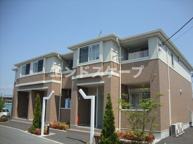 フォレストⅡの外観|高崎、前橋のお部屋探しはエンドスケープまで！お客様の理想お聞かせ下さい♪