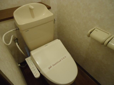 【トイレ】 | グリーンティー泉 | シャワー付トイレ（イメージ）