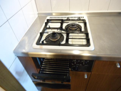 【キッチン】 | グリーンティー泉 | 2口コンロ（イメージ）