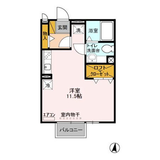 【間取り】 | マロンハイム　Ａ・Ｂ