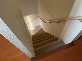 ゆったりとした玄関です