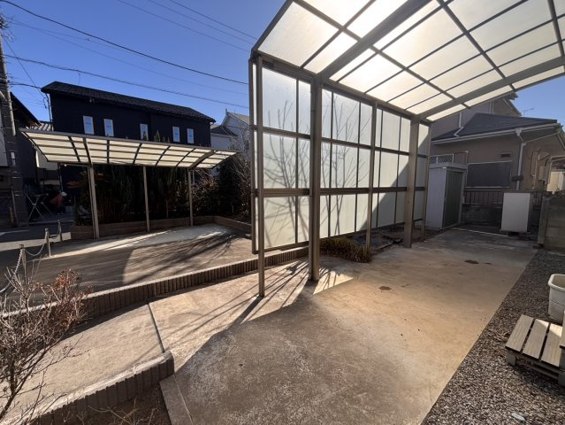 上尾市畔吉　中古戸建の庭