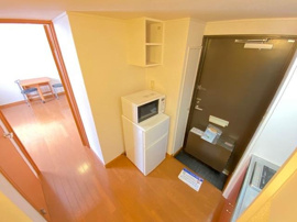 ゆったりとした玄関です