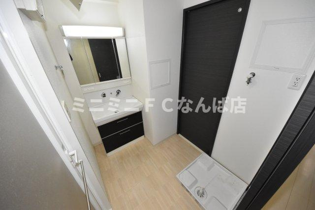 ルセル上町台の洗面所