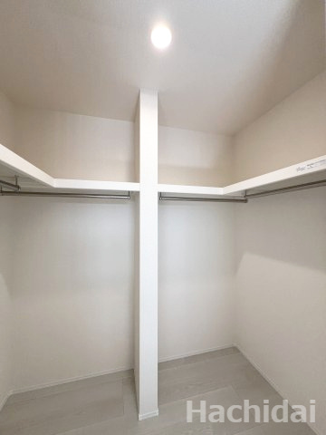 高浜市呉竹町第3　新築一戸建　＜4号棟＞の収納|7.2帖洋室ウォークインクローゼット