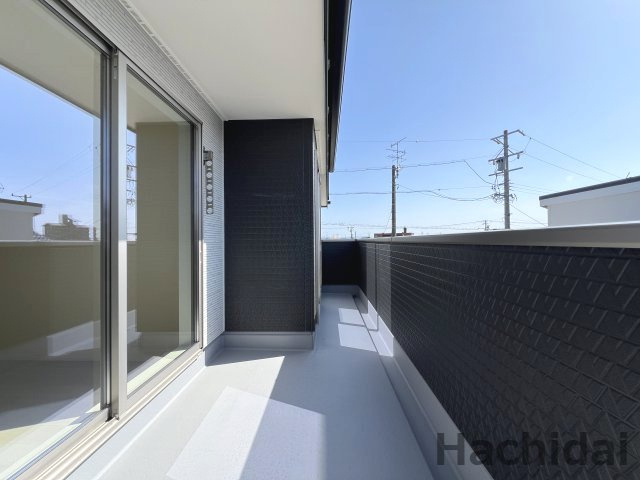 高浜市呉竹町第3　新築一戸建　＜3号棟＞のバルコニー