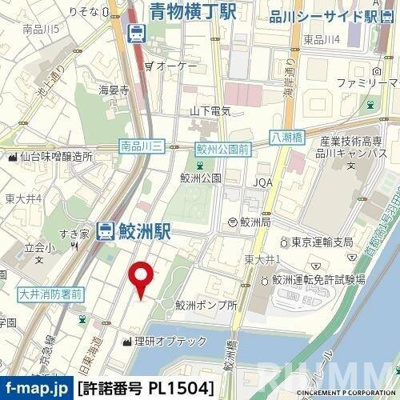 【地図】 | ＡＸＡＳ品川シーサイド