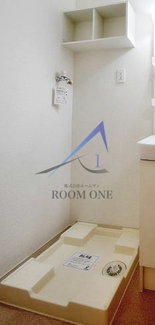 リュミエール東雪谷の設備|洗濯機置き場です。