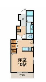 【間取り】 | ベルウッドはれる中山 | 間取り図です。