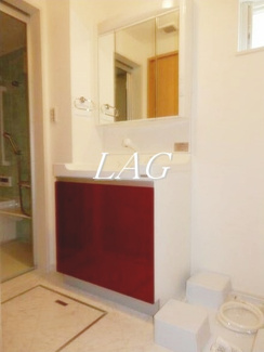 【洗面所】 | ベルウッドはれる中山 | 洗面台です。