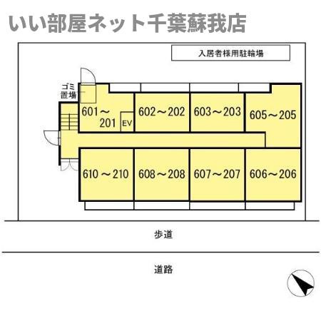 Grand Vertの区画図