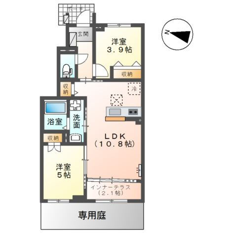 ベルスーズの間取り