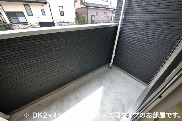 ジークアクスのバルコニー|バルコニー付きです