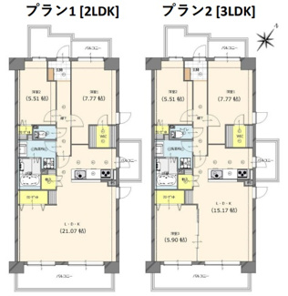 【間取り】 | ウインベルコーラス誉田