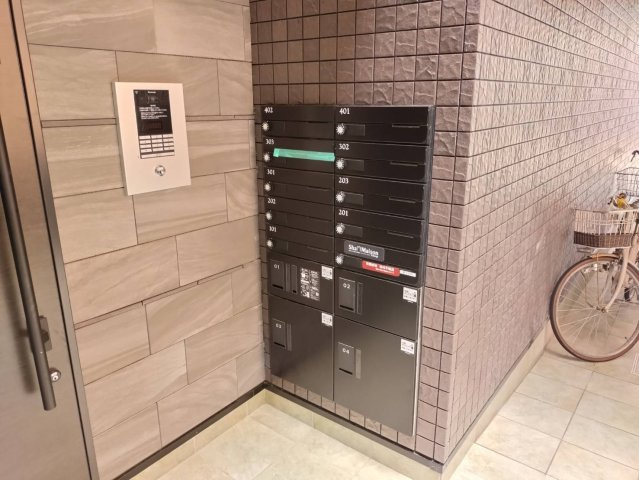 ハイマートヒルズのエントランス