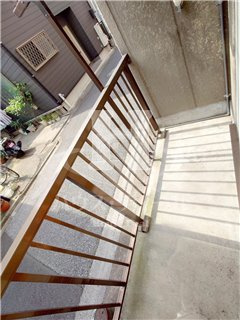 【バルコニー】 | 山根ハイツ | お洗濯にも便利なバルコニー付き