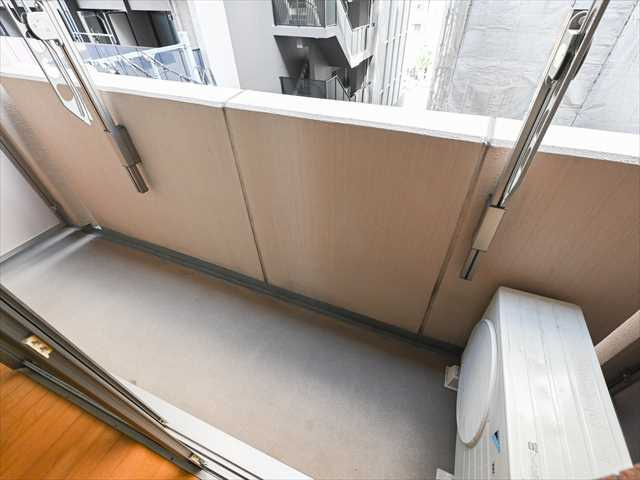 スカイコート両国壱番館のバルコニー