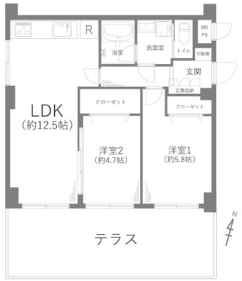 セザール第二綱島の画像