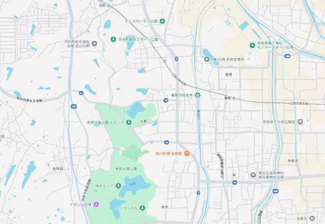 ●29(土)30(日)現地案内可能！　北葛城郡広陵町大野　全5邸の地図