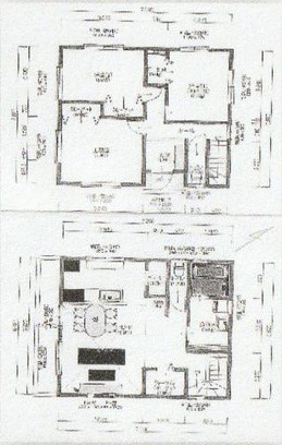 高座郡寒川町宮山　中古戸建の間取り