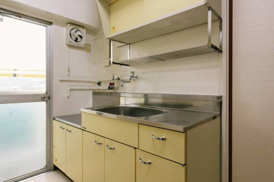 【キッチン】 | ビレッジハウス田布施2号棟　2Ｋ | ビレッジハウスの同一物件・同一タイプの間取りの写真です