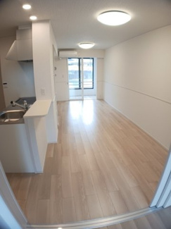 【居間・リビング】 | ウッドスプリング山根　Ａ　1ＬＤＫＴＳ | おしゃれなリビングです