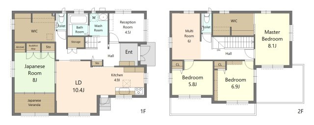 【間取り】の画像