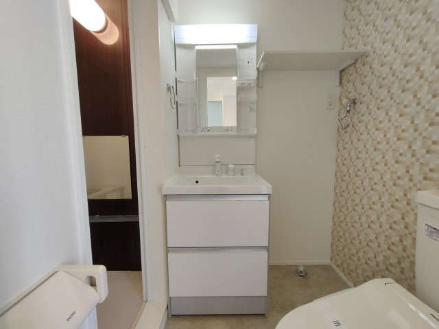 セキレイの洗面所