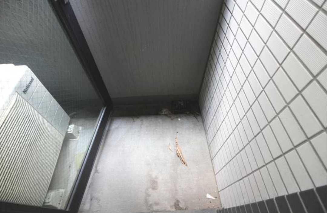 グランドコンシェルジュ用賀アジールコート　ネット無料　分譲賃貸　角部屋のバルコニー