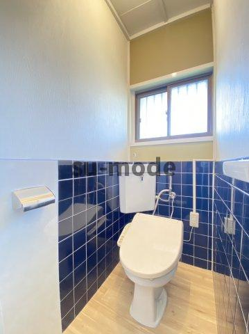 水尾連棟貸家のトイレ