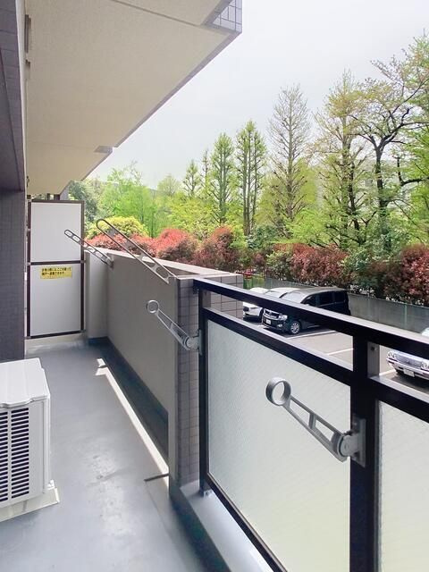 ヴェルデ久我山のバルコニー