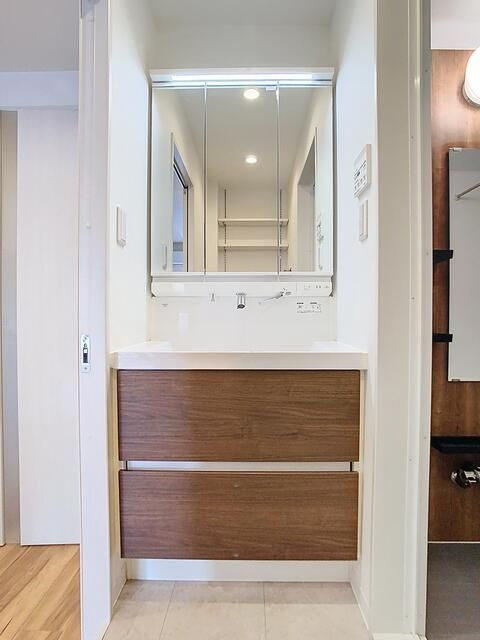 ヴェルデ久我山の洗面所