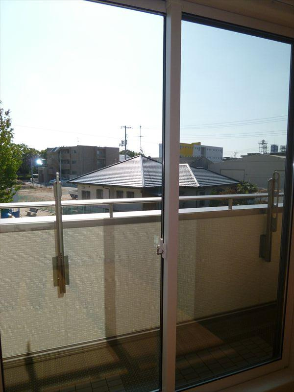 パークサイドハイム　Ⅱのバルコニー