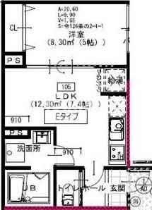 ACT布施の間取り