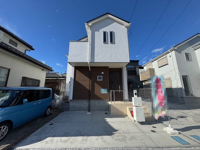 ◎茅ヶ崎市今宿　新築戸建　1号棟の外観|2025.12.1撮影◇